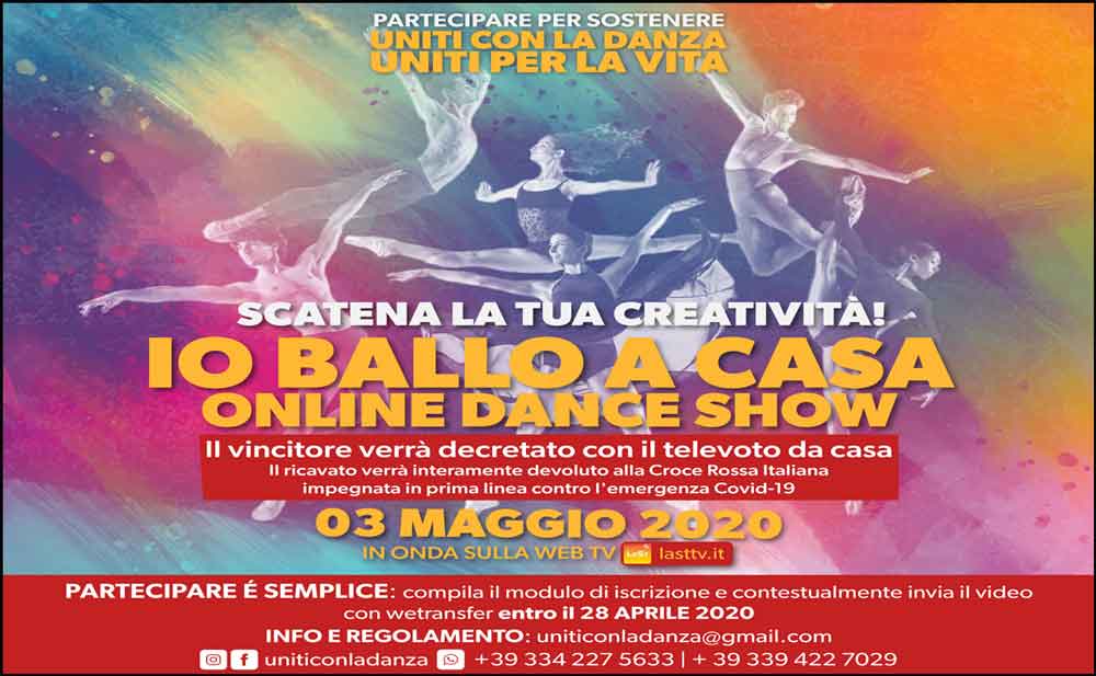 Online Dance Show "Io ballo a casa"