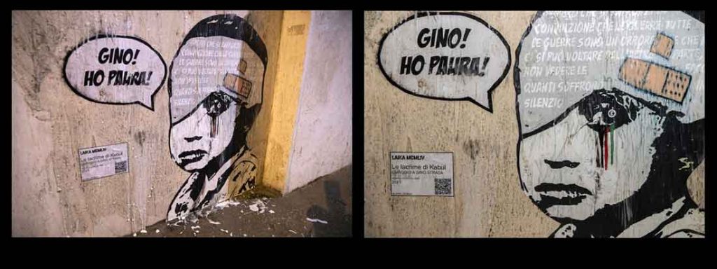 “Omaggio a Gino Strada” Le lacrime di Kabul.