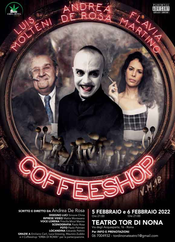 Teatro Tordinona Andrea De Rosa presenta “Coffeeshop”