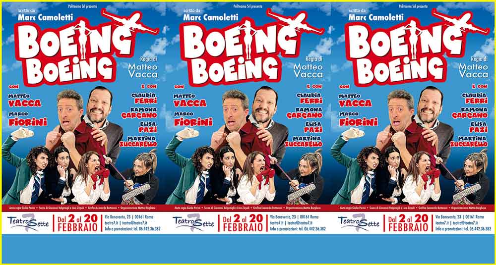 Al Teatro 7 va in scena “Boeing Boeing”,