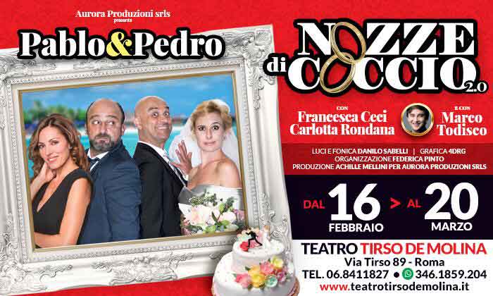Pablo & Pedro in “Nozze di Coccio 2.0”.