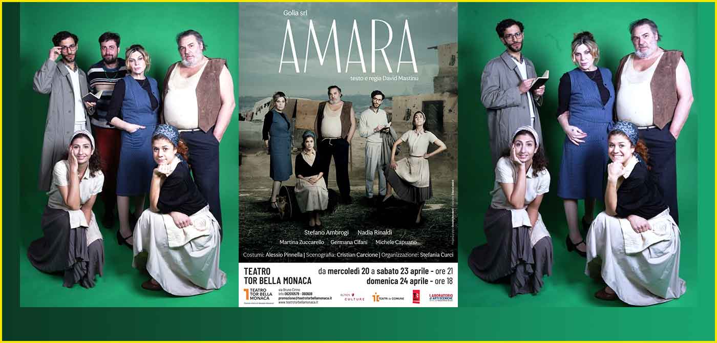 Teatro Tor Bella Monaca in scena “Amara”.