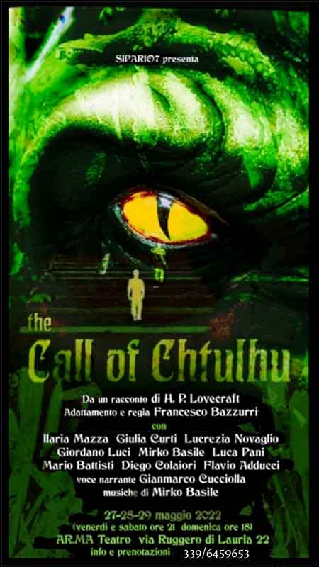 AR.MA Teatro “The Call of Cthulhu”,