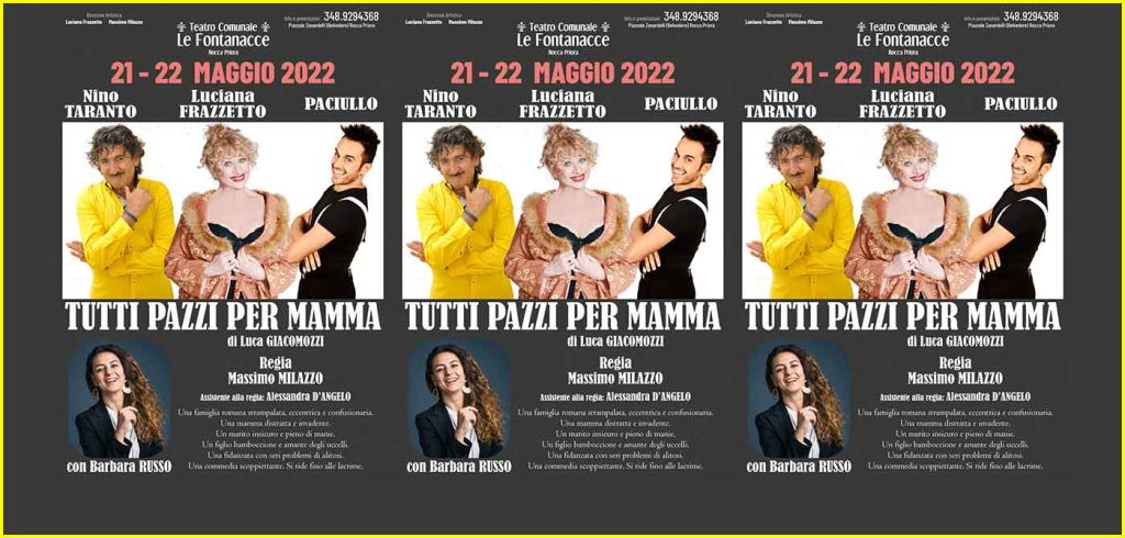 Teatro Le Fontanacce “Tutti pazzi per Mamma”