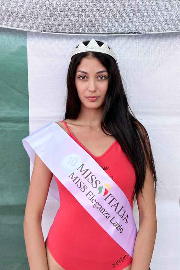 Swami Ciucci Miss Eleganza Lazio 2022.