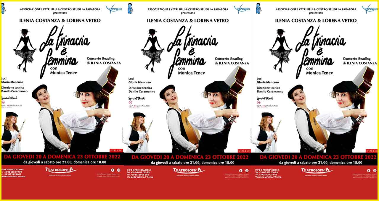 Teatrosophia “La trinacria è Femmina”.