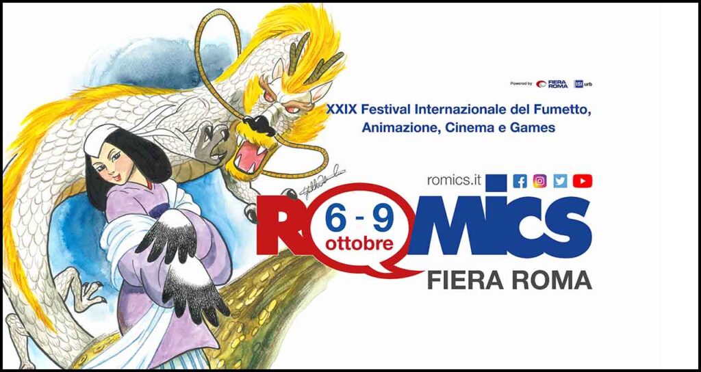 Fiera di Roma Romics XXIX edizione, fumetto, games