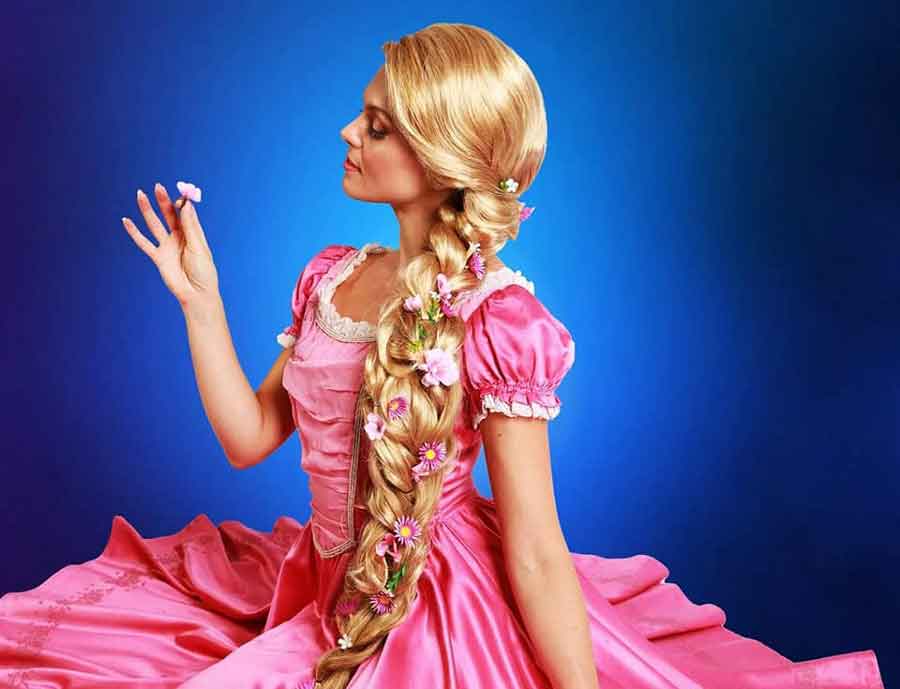 Lorella Cuccarini in “Rapunzel il Musical”.