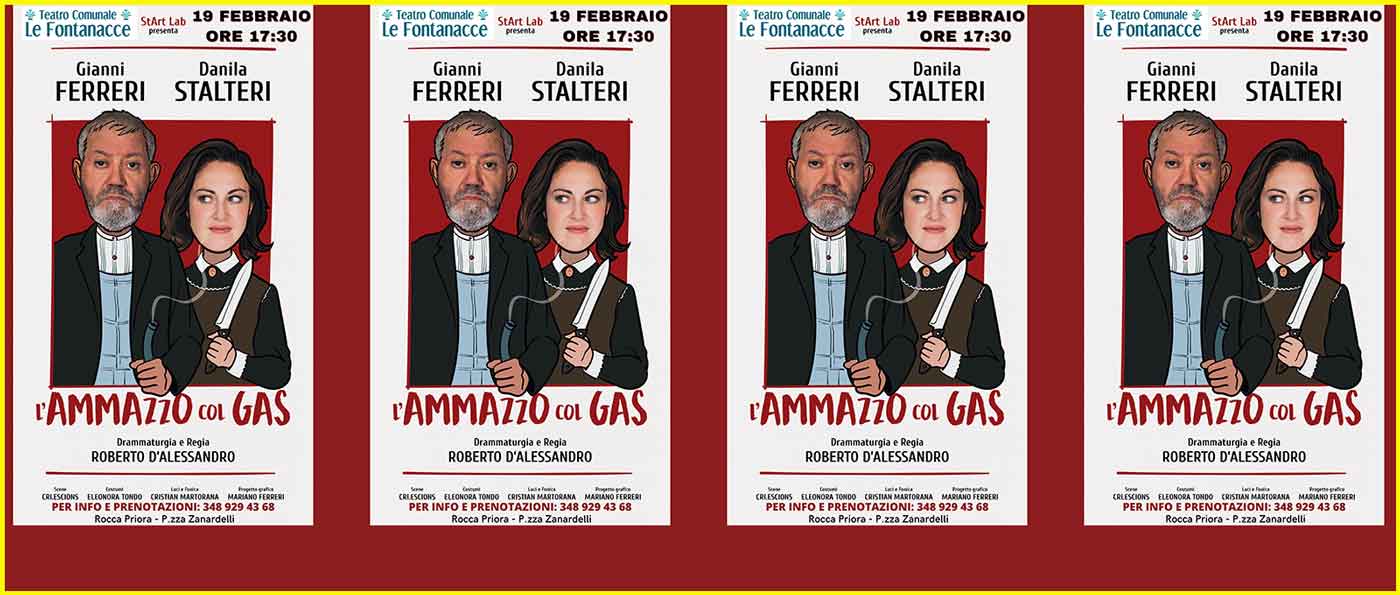 Teatro Le Fontanacce “L’ammazzo col gas”