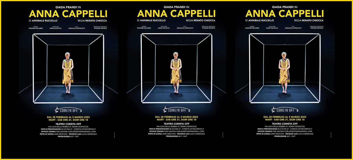 Teatro Cometa Off “Anna Cappelli”.