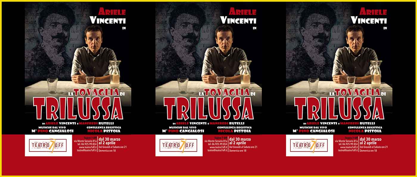 Teatro 7 “La Tovaglia di Trilussa”.