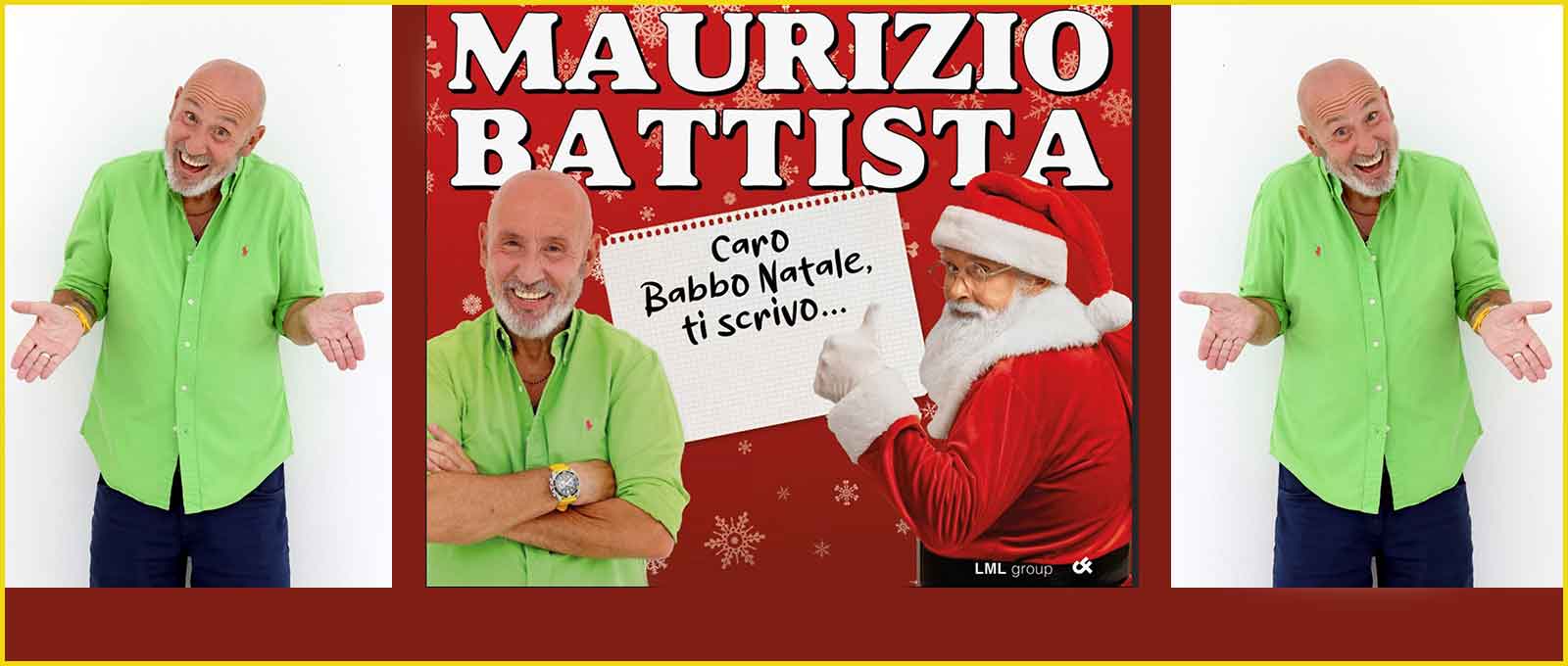 Maurizio Battista in “Caro Babbo Natale, ti scrivo…”