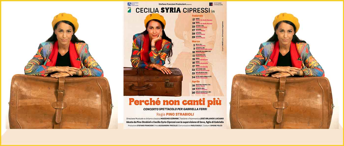 Cecilia Syria Cipressi “Perché non canti più".