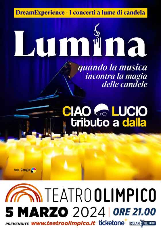 Teatro Olimpico di Roma “Lumina”.