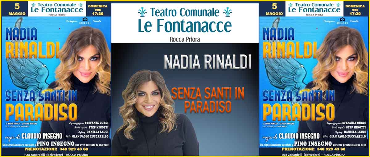 Teatro Le Fontanacce “Senza Santi in Paradiso”.