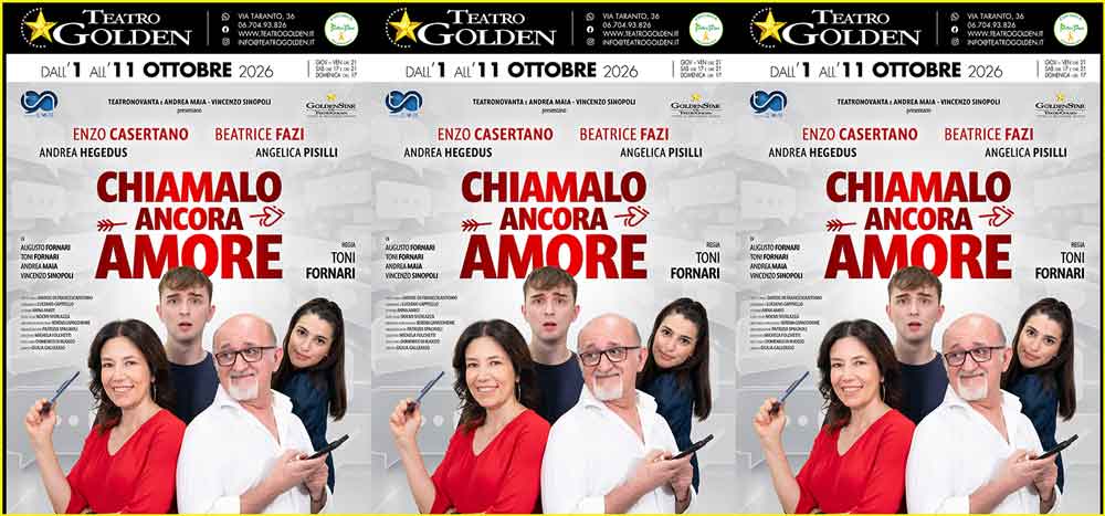 Enzo Casertano e Beatrice Fazi in Chiamalo ancora amore
