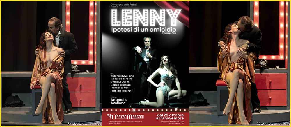Antonello Avallone protagonista di Lenny al Teatro Marconi di Roma