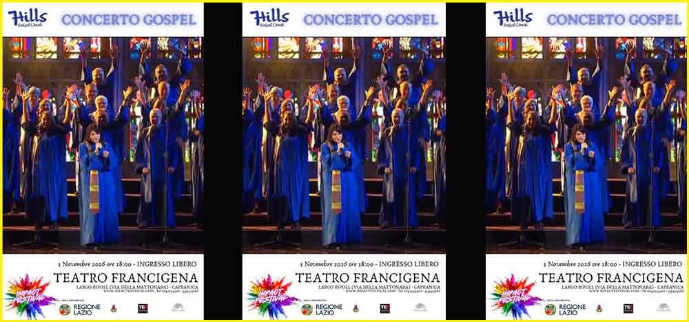 Concerto a Capranica 7 Hills Gospel Choir protagonista del concerto gospel gratuito
