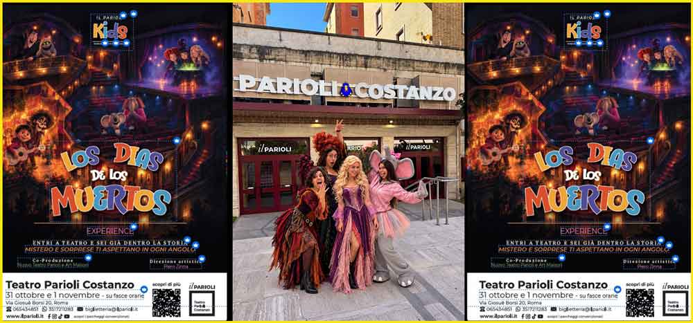 Los Días de los Muertos Experience al Teatro Parioli Costanzo per Halloween 2026