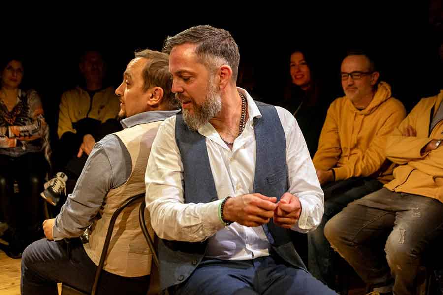 Patrizio Cossa e Fabrizio Lobello protagonisti di Naked