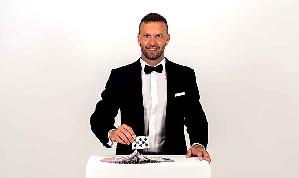 Francesco Frattarelli in Processo alla Magia al Teatro Vittoria di Roma